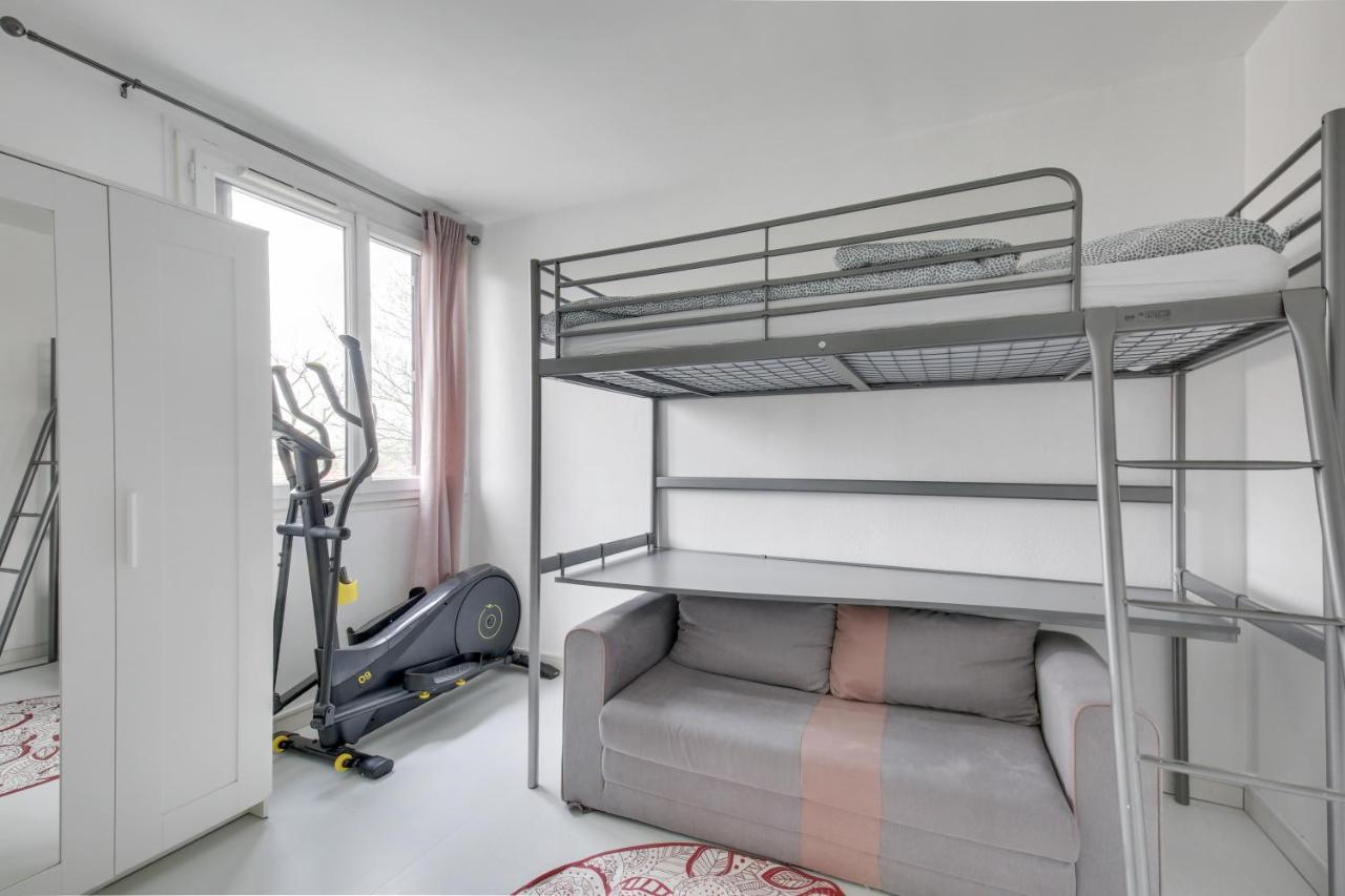 Budget Apart Near Paris Франконвиль Экстерьер фото